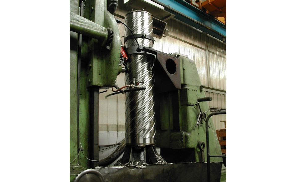 Les Bronzes d'Industrie – Fields of application - Grinding - Feed tubes for nickel processing furnaces