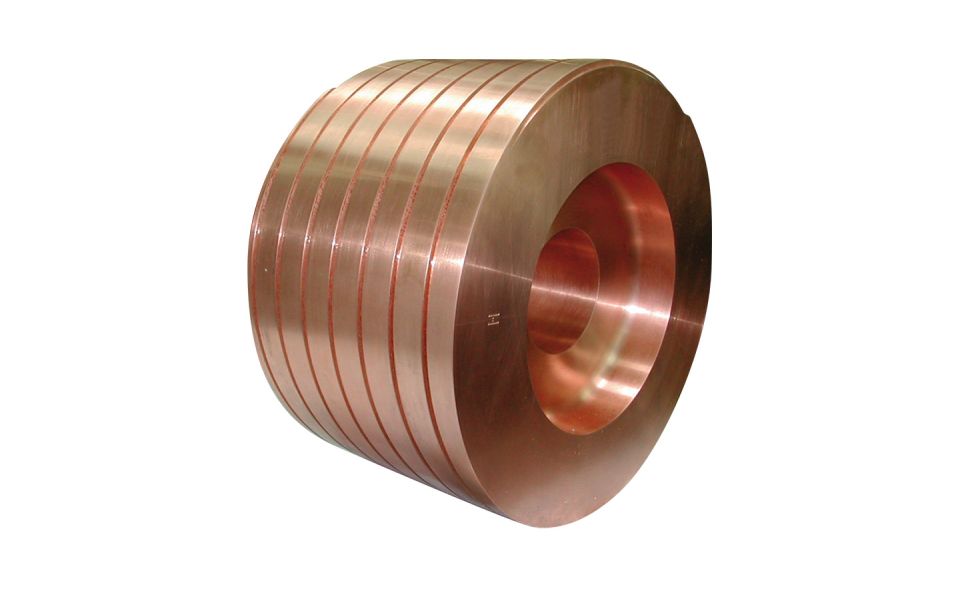 Les Bronzes d'Industrie - Fields of application - Electrical components - Rollers for electro-galvanizing