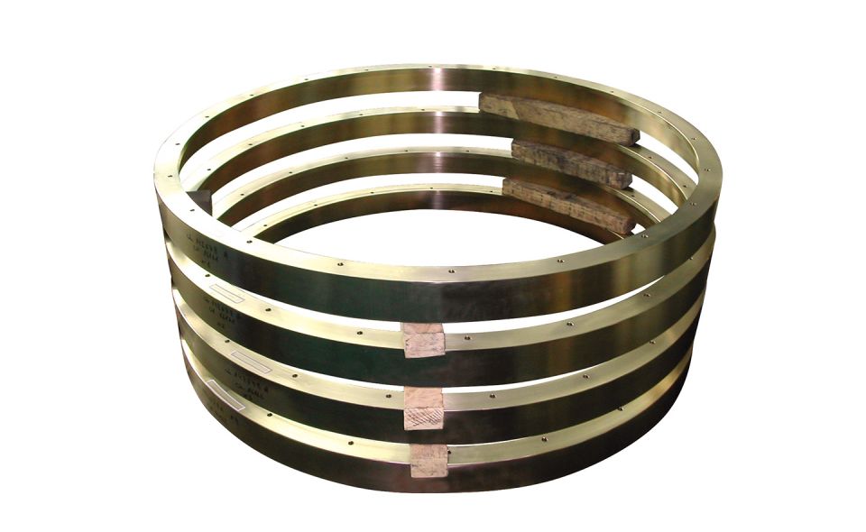 Les Bronzes d'Industrie - Fields of application - Turbines - Stainless steel sealing ring