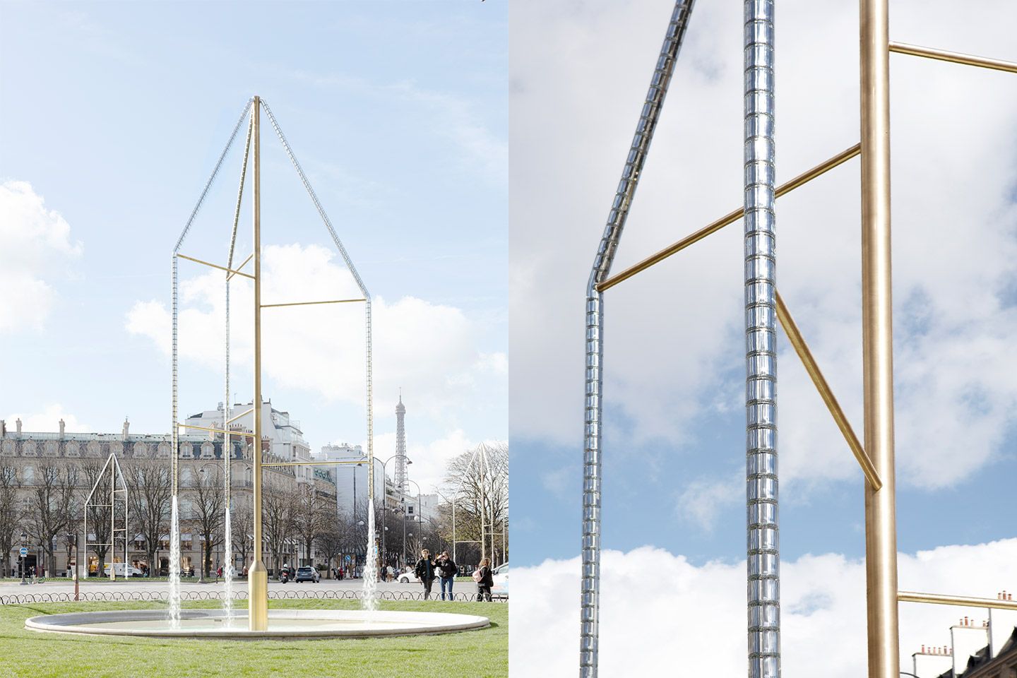Les Bronzes d'Industrie - Fonderie d'Art - Fontaine des Champs-Elysées - Ronan & Erwan Bouroullec