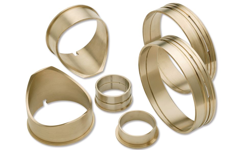 Les Bronzes d'Industrie - Fields of application - Aeronautics - Rings and blanks machined in aluminium bronze