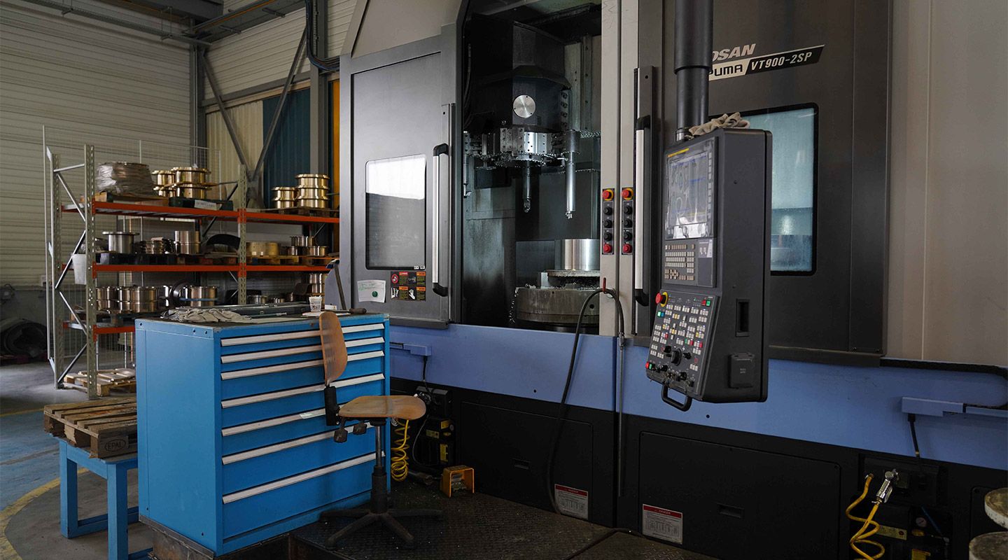 Les Bronzes d'Industrie &ndash; Process and Know-how - Machining and Welding